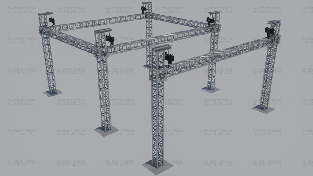 truss架预设，太空架，龙门架，灯光架